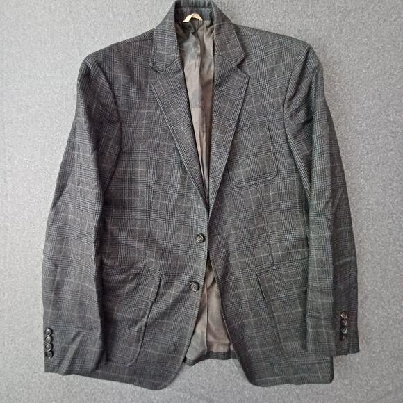 Billy Reid Jacket Wool Cotton Silk Archie Jacket 40L